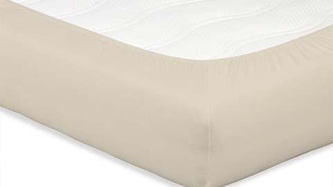 Hoeslaken Beter Bed Select Jersey, zand