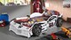 Bed Max raceauto, wit