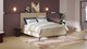 Boxspring Emerald - Linen touch, beige