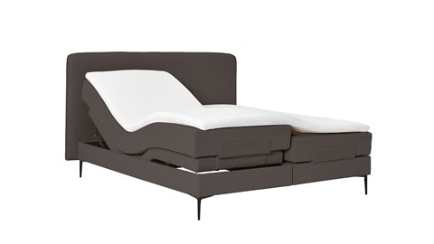 Boxspring Quartz verstelbaar met gestoffeerd matras, rpes 92
