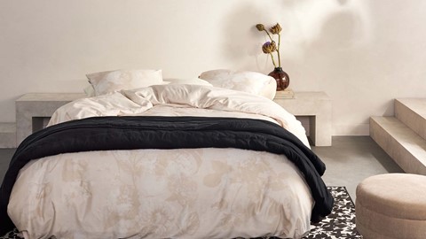 Sprei Ruth, antraciet