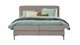 Boxspring Quartz vlak met gestoffeerd matras, rpes 83