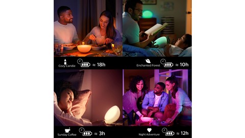 Verlichting Philips Hue Go White & Color