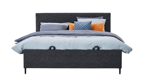 Opbergbed Diamond, onyx