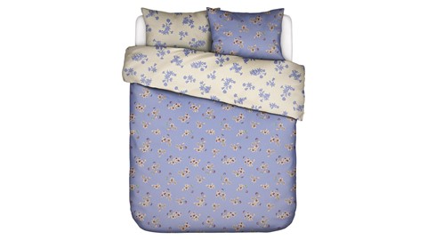 Dekbedovertrek Fiora, lavender blue