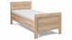 Bed Elba, licht eiken