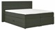 Opbergboxspring Pearl vlak met gestoffeerd matras, hunter