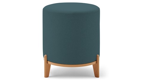 Hocker Karlsson inclusief poten, teal