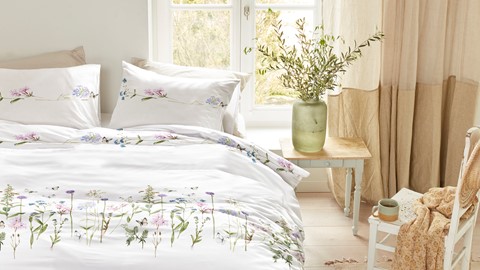 Dekbedovertrek Soft Bloom, multi