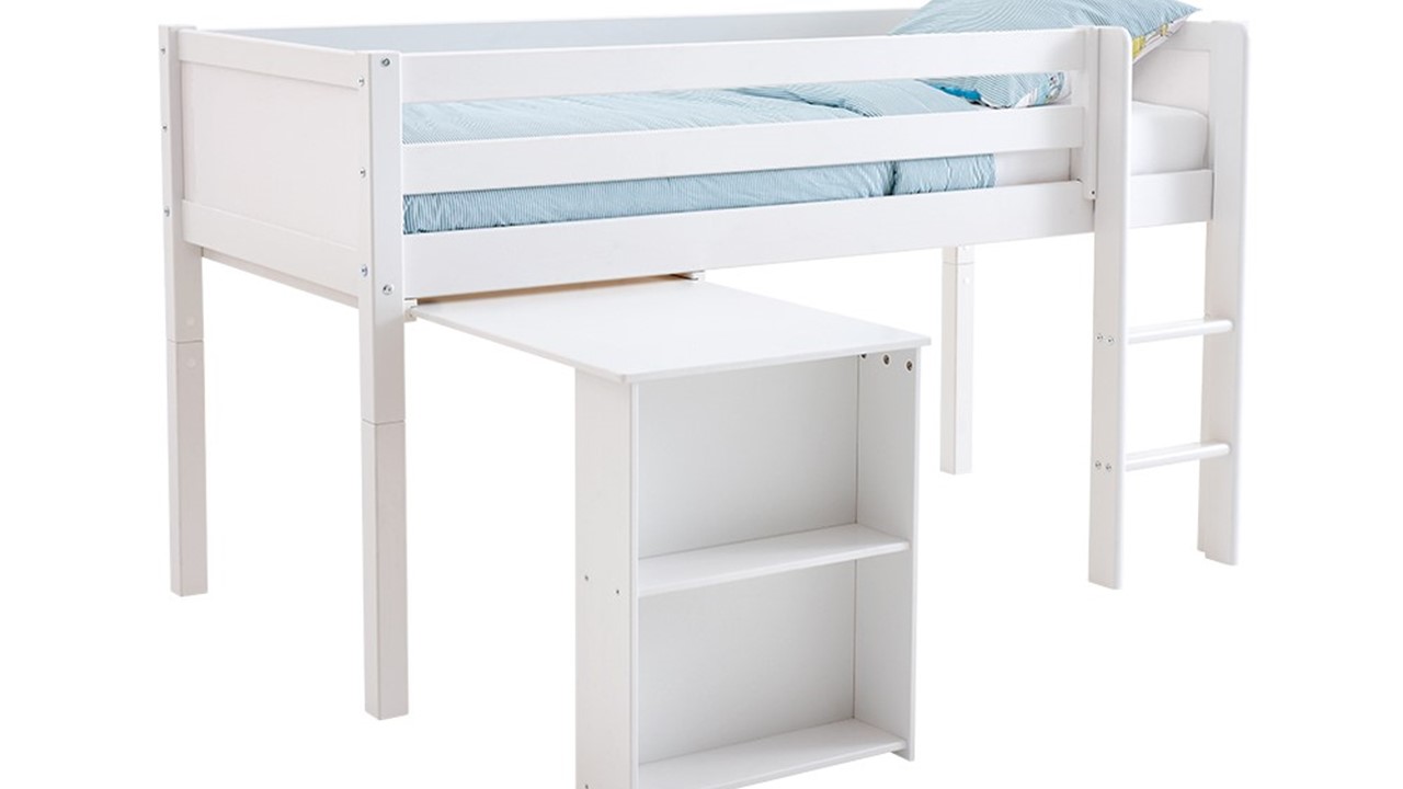 halfhoogslaper Jip met uitschuifbureau | Beter Bed halfhoogslaper Jip | Beter Bed