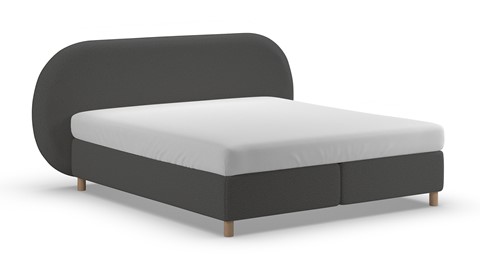 Boxspring Flow - Warm wool, anthracite