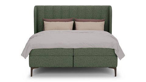 Boxspring Ivory - Pure touch, turtle