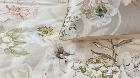 Dekbedovertrek Existence, naturel