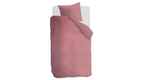 Dekbedovertrek Cotton Uni, pink