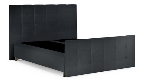 Boxspring Unik Varje vlak zonder matras, anthracite