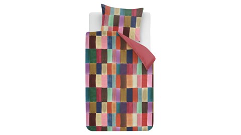 Dekbedovertrek Fiesta Blocks, multicolour