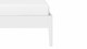Bed Sky beuken met hoofdbord hout en poot hout