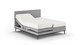 Boxspring Viggo verstelbaar met Silver Pocket Deluxe Foam matras, oakland grijs