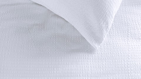 Dekbedovertrek Summer, white
