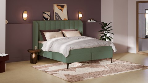 Boxspring Ivory - Pure touch, turtle