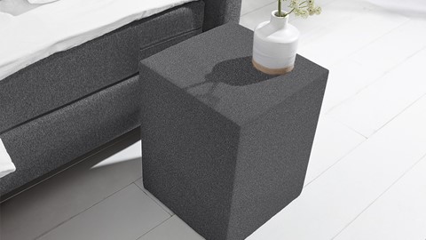 Hocker Salerno, anouk antraciet