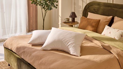 Hoofdkussen B Bright Natural Kapok