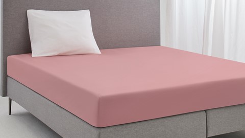 Hoeslaken Shizu, roze