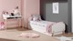 Bed Kiddy inclusief slaaplade en bureau met opzet, wit