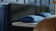 Boxspring Attraktiv Lykka vlak met gestoffeerd matras, anthracite