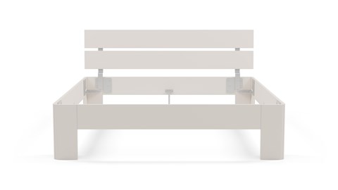 Bed Fresh met hoofdbord, wit