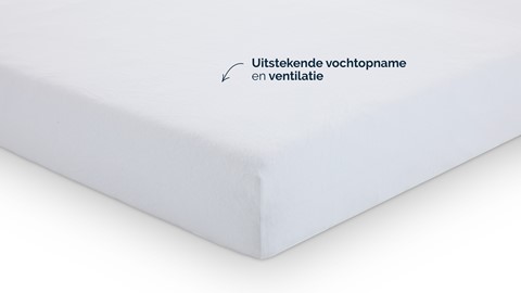 Molton matrasbeschermer B Bright