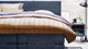 Boxspring Supreme Square verstelbaar met Slow Motion 2 matras, blauw