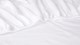 Molton topper, wit