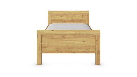Bed Elba, rustiek eiken