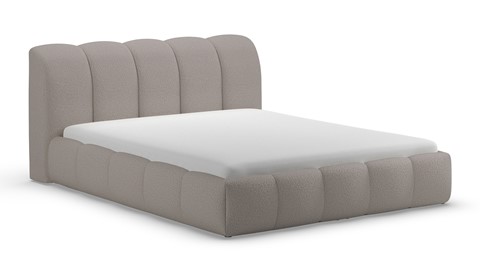 Bed Dune - Warm wool, grey