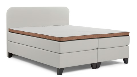 Hotelboxspring Essential met topper Comfort, white