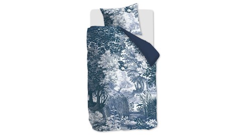 Dekbedovertrek Paysage, blue