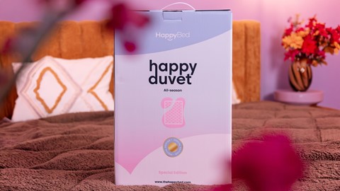 HappyBed Twilight Leaves - dekbed zonder overtrek, multicolour
