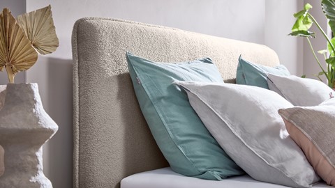 Boxspring Quartz vlak met gestoffeerd matras, rpes 83