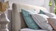 Boxspring Quartz vlak met gestoffeerd matras, rpes 83