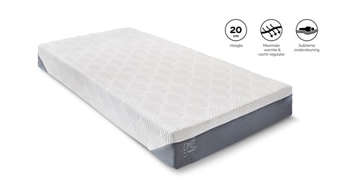 Traagschuimmatras ONE by TEMPUR® SOFT