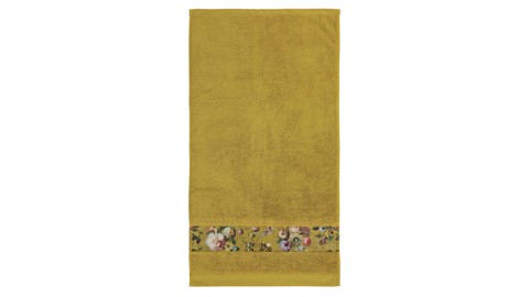 Handdoek Fleur, geel