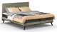 Boxspring Viggo vlak met Emma O2 matras, adore groen
