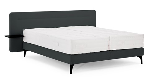 Boxspring Element Hallbar vlak met Balance matras, anthracite