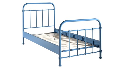 Bed New York, blauw