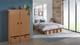 Paper Bed met Easy Pocket matras, bruin