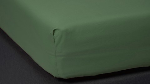 Hoeslaken Premium Percale, groen