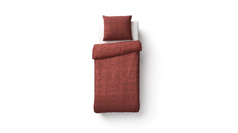 Dekbedovertrek Jaxx, rood