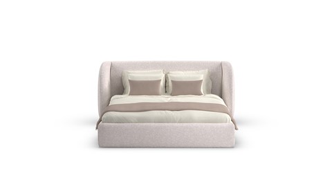Bed Cove - Wool look, off white