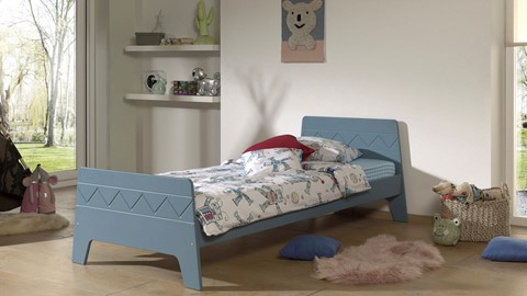 Bed Wynnie, blauw